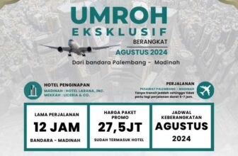 umroh biaya Banyuasin 2024 Paket murah